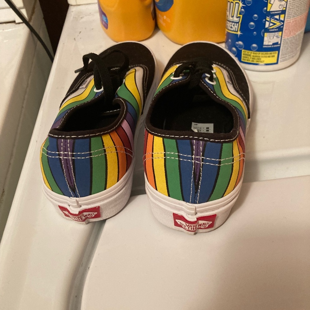 Vans Kids Rainbow Stripe Sneakers